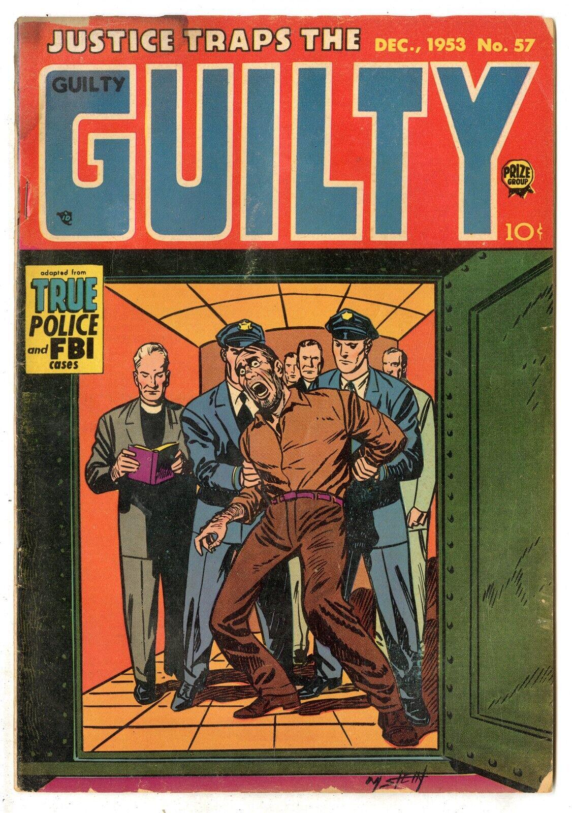 Justice Traps the Guilty #53 (1953) Comic Books Justice Traps the Guilty