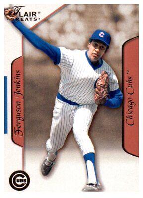 Fergie Jenkins #31 Baseball Cards 2003 Flair Greats