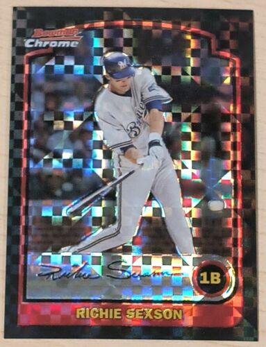 Richie Sexson #14 Baseball Cards 2003 Bowman Chrome