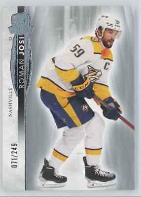 Roman Josi #16 Hockey Cards 2021 Upper Deck The Cup
