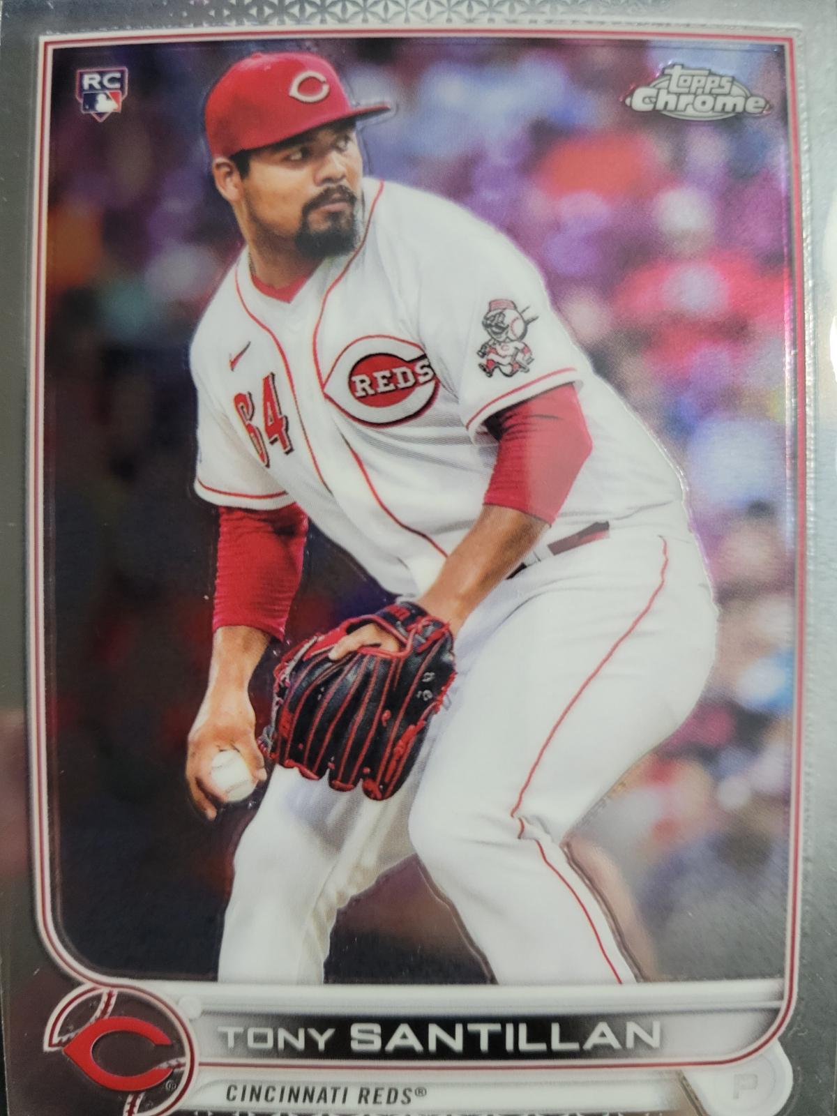 Tony Santillan #193 Baseball Cards 2022 Topps Chrome