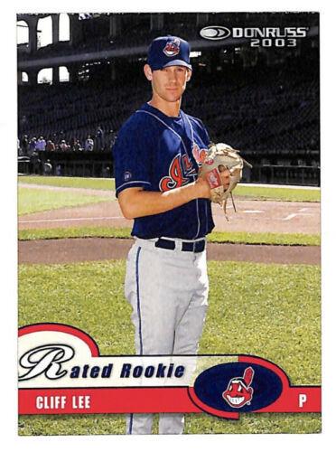 Cliff Lee #24 Baseball Cards 2003 Donruss