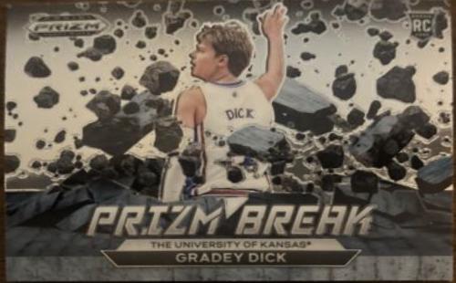Gradey Dick #6 Basketball Cards 2023 Panini Prizm Draft Picks Break