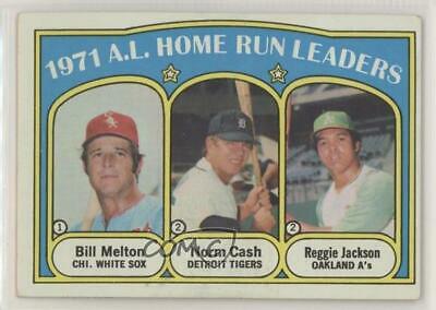 1971 A.L. Home Run Leaders #90 Baseball Cards 1972 Topps