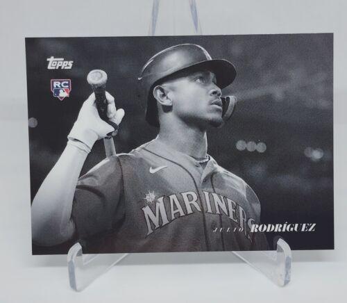 Julio Rodriguez #95 Baseball Cards 2022 Topps Black and White