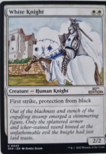 White Knight #43 Magic 30th Anniversary