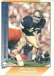 Mike Stonebreaker #540 Football Cards 1991 Pacific