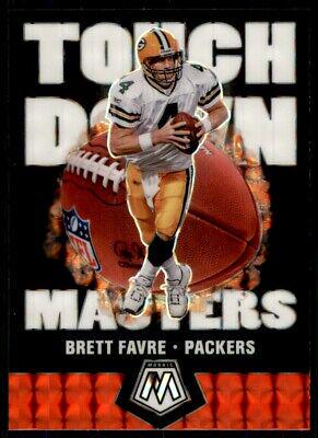 Brett Favre #TM11 Football Cards 2020 Panini Mosaic Touchdown Masters