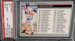 Checklist #89-176 [Nolan Ryan] #133 Baseball Cards 1992 Leaf Prices