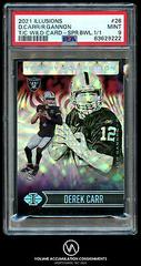 Derek Carr, Rich Gannon [Conference] #26 Football Cards 2021 Panini Illusions Prices