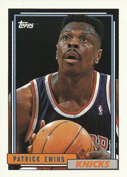 Patrick Ewing #66 Basketball Cards 1992 Topps
