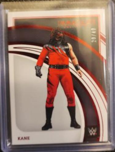 Kane #15 Wrestling Cards 2022 Panini Immaculate WWE