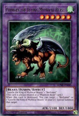 Chimera the Flying Mythical Beast MZMI-EN040 YuGiOh Maze of Millennia