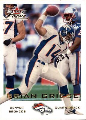Brian Griese #5 Football Cards 2000 Fleer Focus