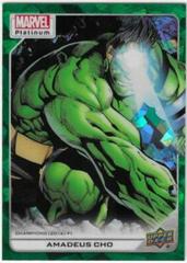 Amadeus Cho [Green Crackle] #157 Marvel 2023 Upper Deck Platinum Prices