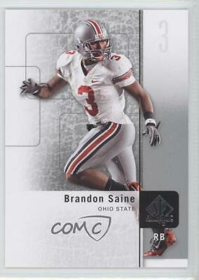 Brandon Saine #23 Football Cards 2011 SP Authentic
