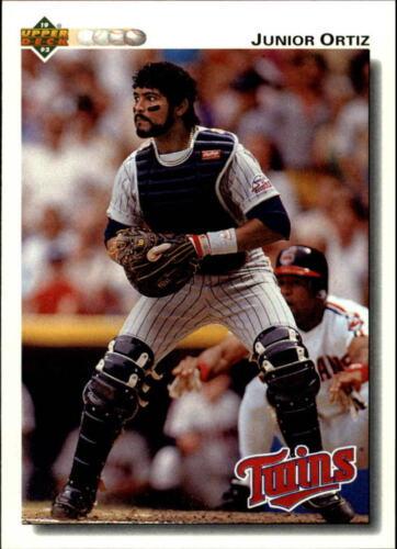 Junior Ortiz #109 Baseball Cards 1992 Upper Deck