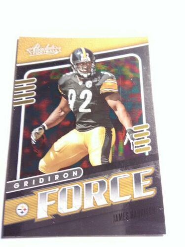James Harrison #3 Football Cards 2019 Panini Absolute Gridiron Force