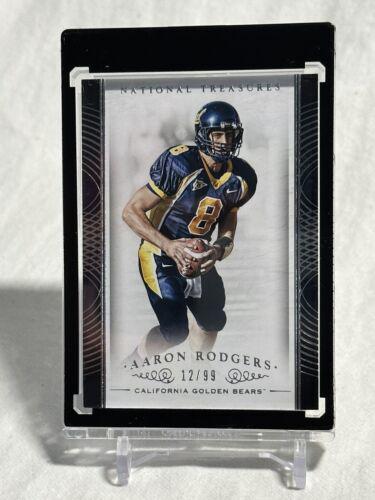 Aaron Rodgers #2 Football Cards 2016 Panini National Treasures Collegiate