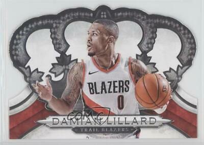 Damian Lillard #7 Basketball Cards 2018 Panini Crown Royale
