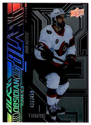 Mark Kastelic #OR-19 Hockey Cards 2022 SPx UD Black Obsidian Rookies