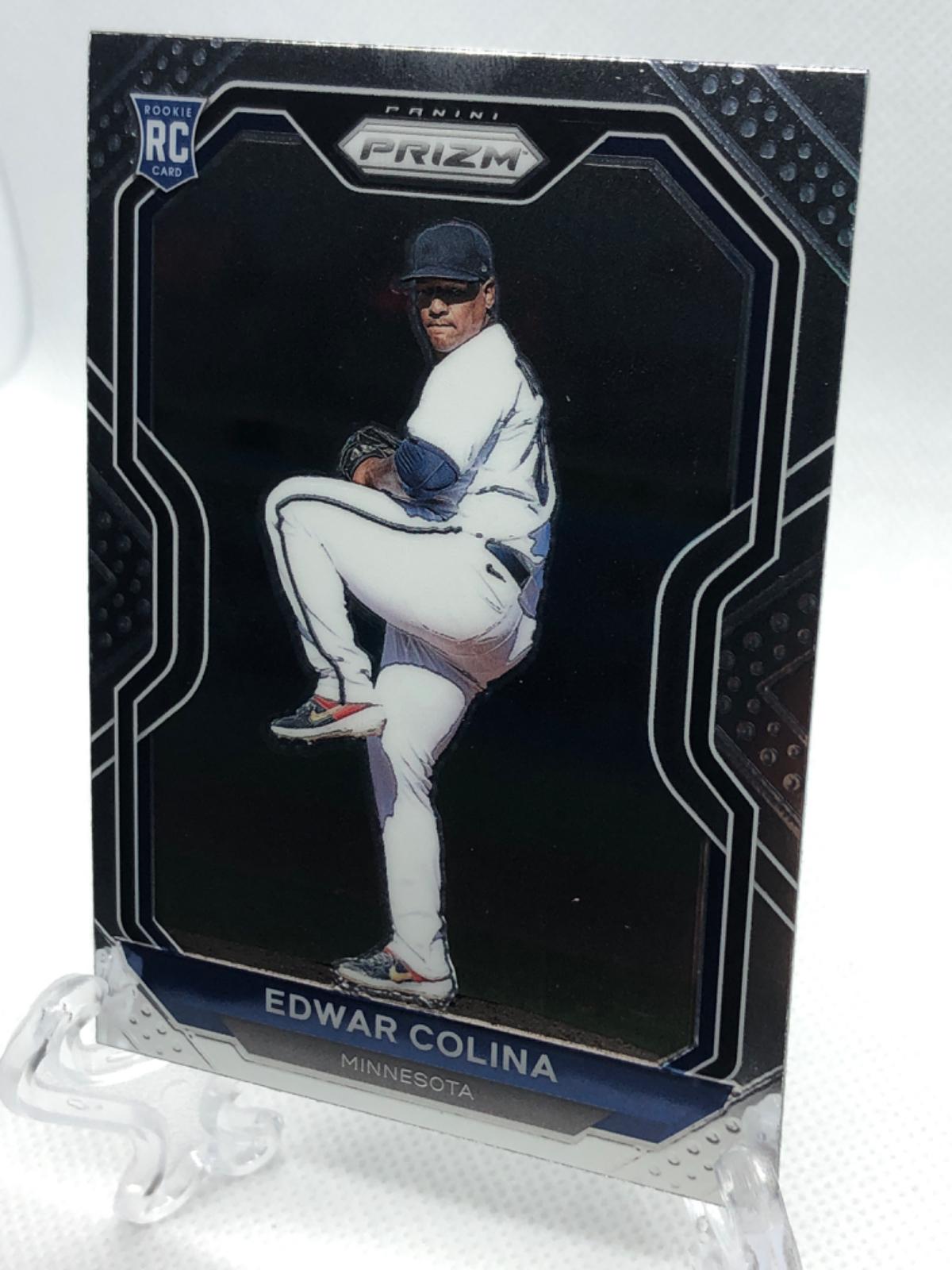 Edwar Colina #51 Baseball Cards 2021 Panini Prizm
