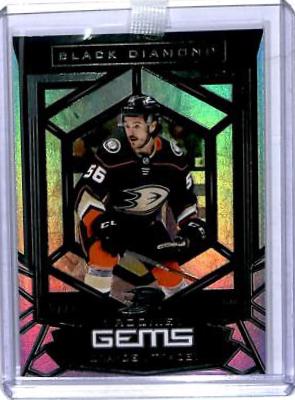Brayden Tracey #RG-BT Hockey Cards 2022 Upper Deck Black Diamond Rookie Gems