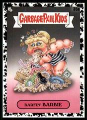 Barfin' Barbie [Black] #35a Garbage Pail Kids at Play Prices