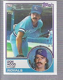 Don Hood #443 Baseball Cards 1983 Topps