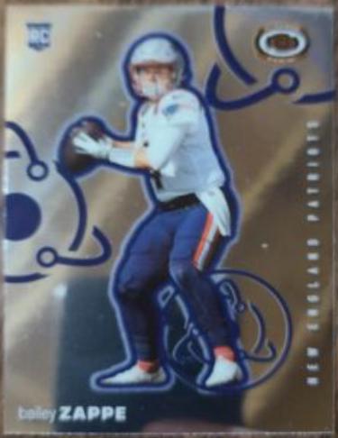 Bailey Zappe #D-3 Football Cards 2022 Panini Chronicles Dynagon Rookies