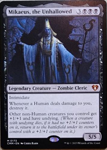 Mikaeus, the Unhallowed #173 Magic Commander Masters