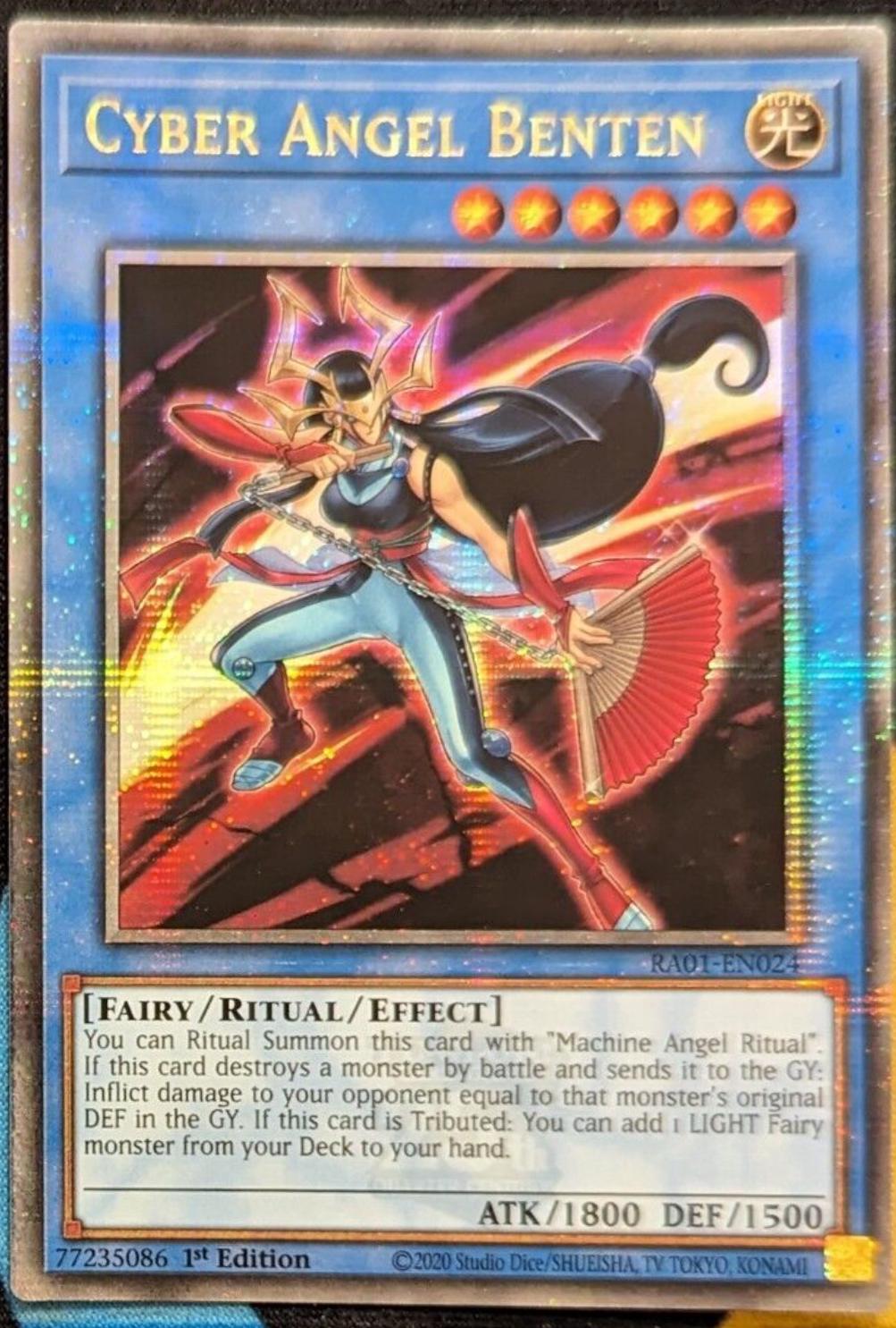 Cyber Angel Benten [Quarter Century Secret Rare] RA01-EN024
