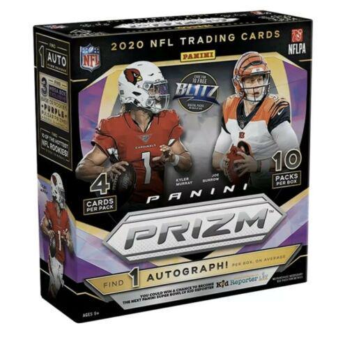 Mega Box Football Cards 2020 Panini Prizm