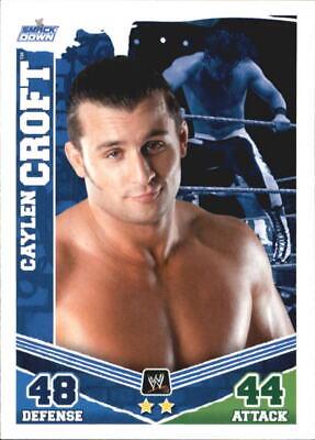 Caylen Croft Wrestling Cards 2010 Topps Slam Attax WWE Mayhem