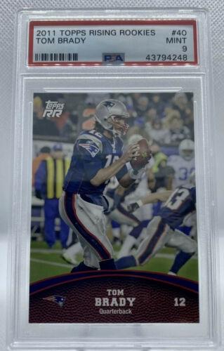 Tom Brady #40 Football Cards 2011 Topps Rising Rookies