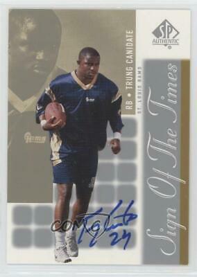 Trung Canidate #CA Football Cards 2000 SP Authentic Sign of the Times
