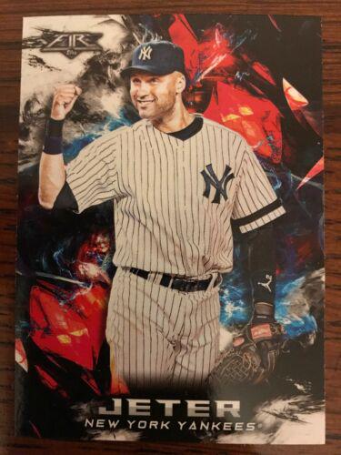 Derek Jeter #2 Baseball Cards 2018 Topps Fire