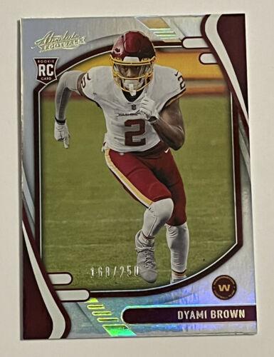 Dyami Brown #125 Football Cards 2021 Panini Absolute