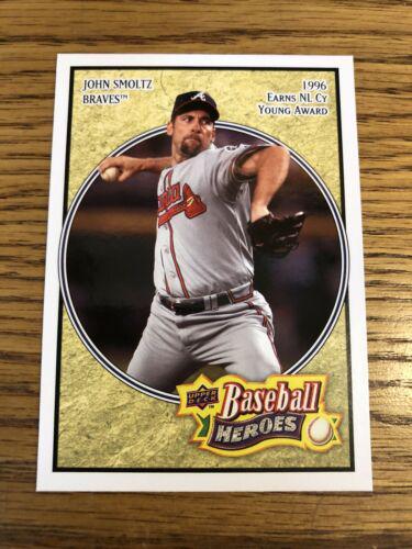 John Smoltz #7 Baseball Cards 2008 Upper Deck Baseball Heroes