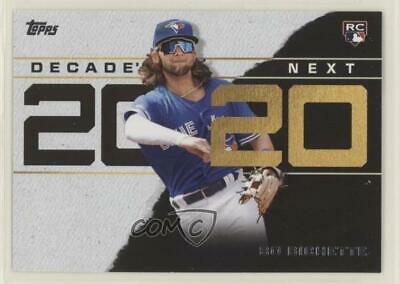 Bo Bichette #DN-13 Baseball Cards 2020 Topps Decade's Next