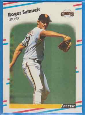 Roger Samuels #U-131 Baseball Cards 1988 Fleer Update