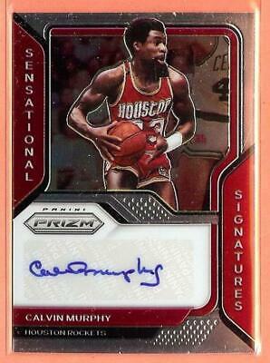 Calvin Murphy Basketball Cards 2020 Panini Prizm Sensational Signatures