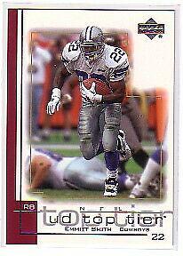 Emmitt Smith #47 Football Cards 2001 Upper Deck Top Tier