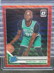 Tacko Fall [Red Wave] #161 Basketball Cards 2019 Panini Donruss Optic Prices