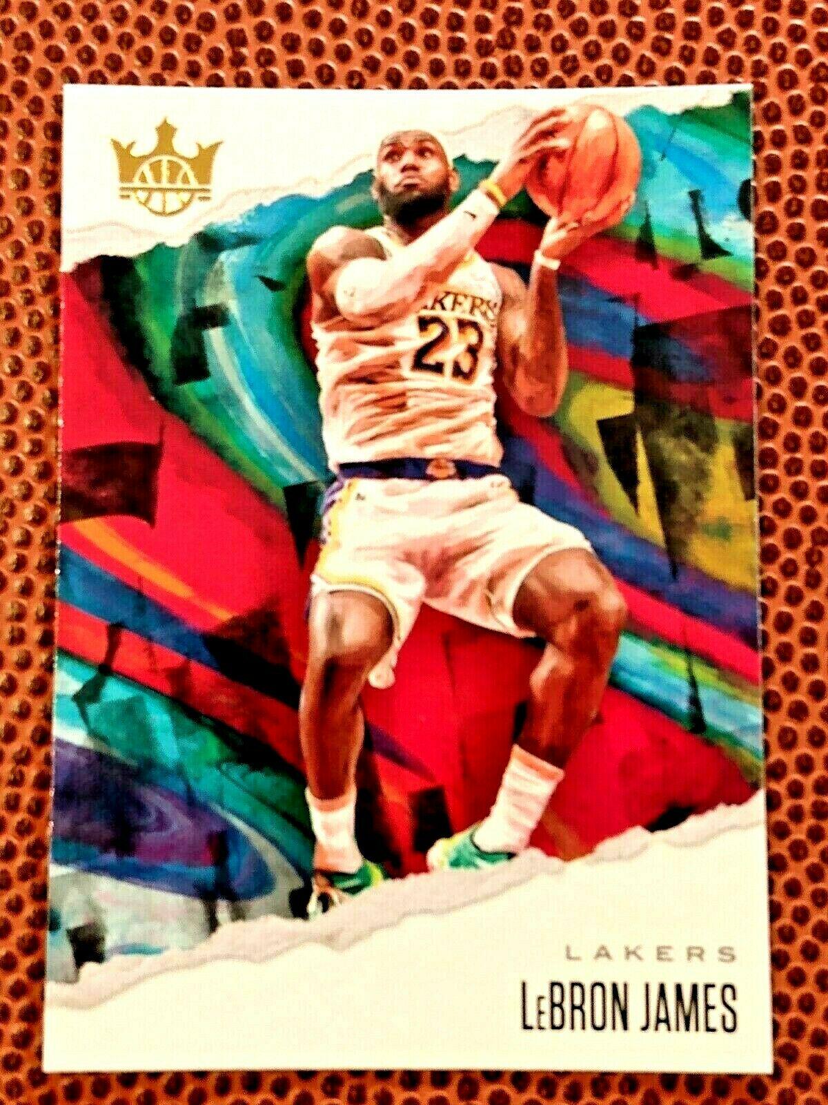 LeBron James #3 Basketball Cards 2019 Panini Court Kings