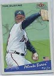 Tom Glavine #31 Baseball Cards 2002 Fleer Tradition