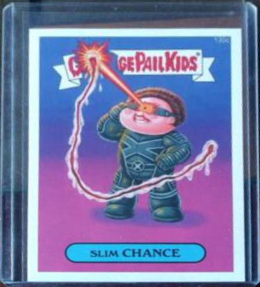 Slim CHANCE #130c 2014 Garbage Pail Kids