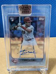 Alejo Lopez #CAA-AL Baseball Cards 2022 Topps Clearly Authentic Autographs Prices