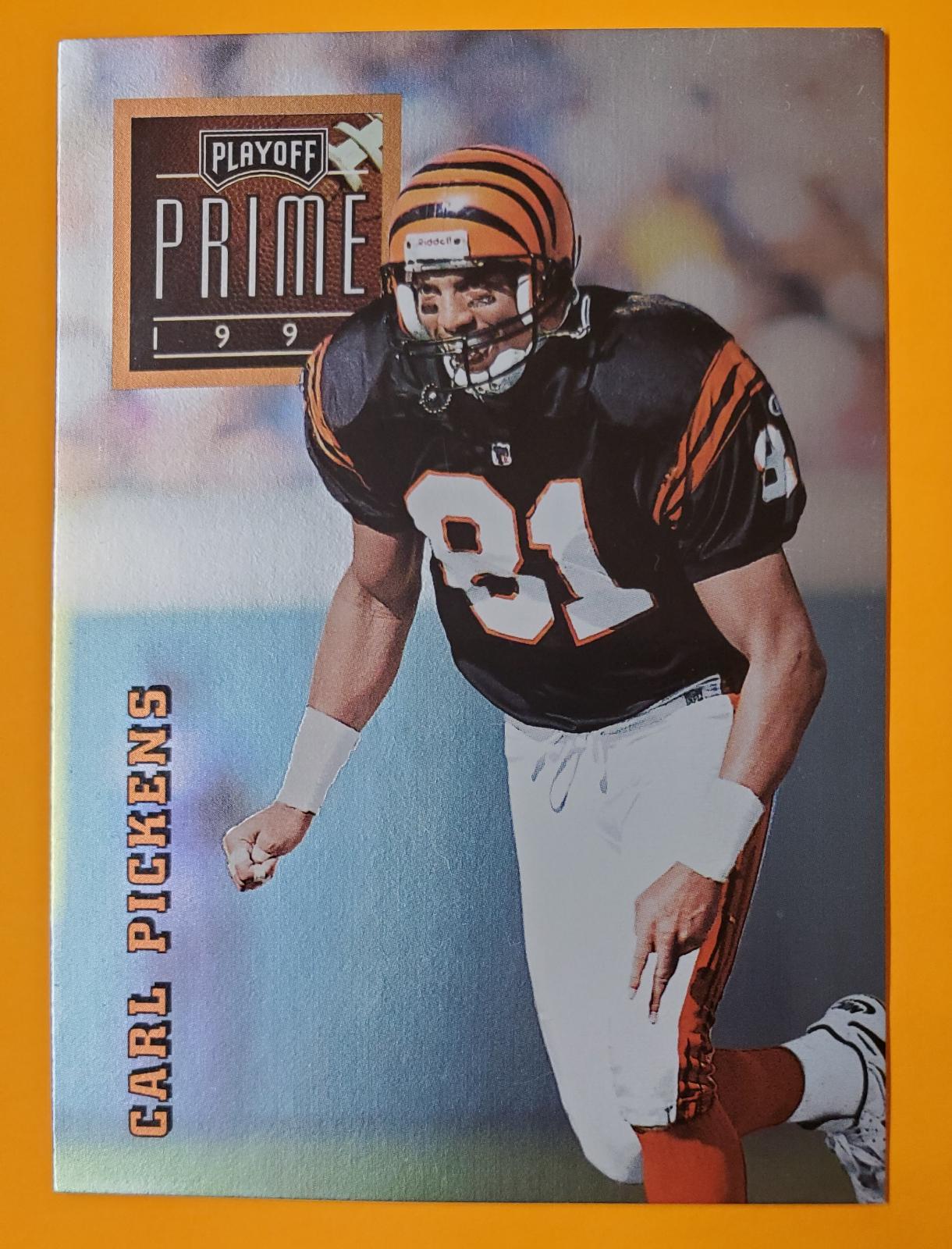 Carl Pickens #7 Football Cards 1996 Playoff Prime
