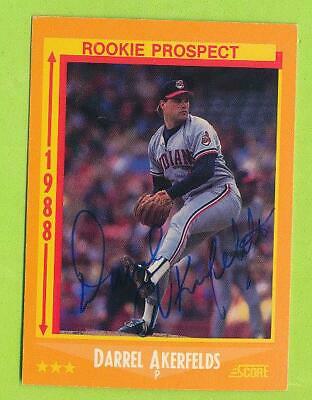 Darrel Akerfelds #632 Baseball Cards 1988 Score